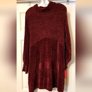 Xhilaration, XXL, Wine Dress